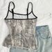 Women's Sexy Suspender Vest Top - 2025 Summer Retro Color Lingerie Innerwear (European & American Style)_ecoleips.com