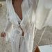 Sexy See through Belted Waist Long Robe And Pants Set Women's Two Piece European American Style Spring Autumn Clothing_ecoleips.com