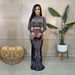 Women's Clothing Ball Gown Evening Dress Elegant Sexy Hot Diamond Skirt Suit_ecoleips.com