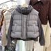 girl Plus Size 150kg European Fashion Two-Piece Set For Women Autumn Down Cotton Vest + Fleece Sweatshirt Layered Outfit_ecoleips.com