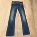 Y2k Baggy Jeans For Women – Low-Rise Distressed Denim With Cross Embroidery & Flared Hem (Vintage Blue)_ecoleips.com