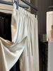 Shuiguang Satin Silky Acetic Acid Wide-leg Pants Women's Spring And Summer New Drawstring Ice Silk Cool Casual Straight-leg Pants_ecoleips.com