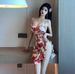 18YX2301 European And American 2026 Cross-border Foreign Trade Wholesale Sexy Hot Girl Strap V-neck Floral Dress For_ecoleips.com