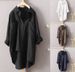 Women's Clothing New Women's Casual Solid Color Shirt Autumn Cotton And Linen Cardigan Double Pocket Long Sleeved Top_ecoleips.com