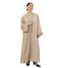New Muslim Embroidered Loose Cardigan Long Dress Long Robe Fashionable Outerwear Loose Large Size Dress_ecoleips.com