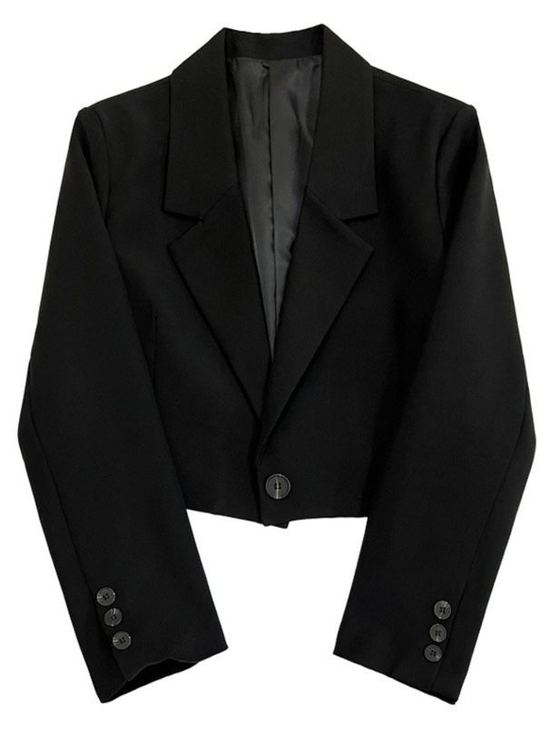 K Short Suit Jacket For Women, New Casual High-end Design, Niche Suit_ecoleips.com
