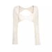 2025 Summer Women's New Style Tie Sleeve Bodycon Casual Knitted Long Dress Set_ecoleips.com