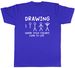 Women's T-Shirts Drawing Where Stick Figures Come To Life Funny Mens T-Shirt Tee Gift Top_ecoleips.com