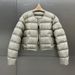 "Korean-Style Short Padded Jacket For Women – Slim-Fit Lightweight Coat With Round Neck (Multiple Colors, S-XL)"_ecoleips.com