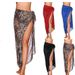 Women’s Clothing Long Gauze Blouse Chiffon Beach Wrap Dress Sexy Bikini One Piece Scarf Female_ecoleips.com