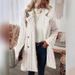 Elegant Double-Breasted Wool Blend Coat With Faux Fur Collar - Warm Winter Overcoat For Women (Pink/White/Red/Black, S-XXL)_ecoleips.com