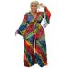 Plus Size Women's Fashion Set With Bell Sleeves Autumn Winter For Women's Clothing_ecoleips.com