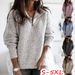 2026 Wish European And American Autumn Winter Zipper Pullover Long Sleeve Knit Sweater Cardigan_ecoleips.com
