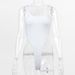European And American Cross-border 2023 Summer New Women's Clothing Sexy Slim-fit Pure Cotton Ribbed U-neck Tank Top_ecoleips.com