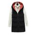 Reversible Winter Puffer Vest For Women – Longline Quilted Zip-Up Hooded Vest, Lightweight & Warm (M-XXXL, Red/Gray/Black/Beige/Blue)_ecoleips.com