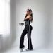 Color Blocked Design Sleeveless Slim Fit Jumpsuit European American Style Fashion Trendy Versatile Women's Cross Border Wholesale_ecoleips.com