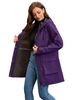 K Jacket Rainproof Hooded Women's Raincoat Jacket Windbreaker_ecoleips.com
