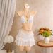 Women's Floral Embroidery Bikini Three Piece Swimsuit Beach Dress European American Style Vacation Casual Cross Border E Commerce_ecoleips.com