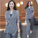 Elegan And Youhful High-end Fashion Sui For Women, Popular Sunscreen Jacke Wih Maching Pans, Sylish Wo-piece_ecoleips.com
