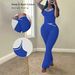 Women's Round Neck Vest Top And Trousers Two Piece Set American Style Summer New Fashion_ecoleips.com