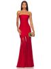Mozision Off-shoulder Strapless Sexy Maxi Dress Women Gown Fashion Elegant Mesh Sleeveless Backless Bodycon Club Party Dresses_ecoleips.com