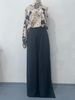 Women's Asymmetrical Sleeveless Top & Wide-Leg Printed Pants Set – Trendy Summer Outfit For Casual & Streetwear Fashion_ecoleips.com