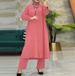 2025 Muslim Two-piece Suit Women Solid Color Spring Autumn Sleeve Cardigan Shirt Long Pants Set_ecoleips.com