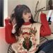 girl Vintage Sweet Christmas Sweater Women, Niche Outerwear For Autumn Winter, Mori French Loose Knitwear, Trendy And Lazy_ecoleips.com