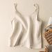 Summr Nw Styl Artistic Cotton-linn Camisol Womn's Loos-fitting Solid Color Simpl Slvlss Bas Top In Plus_ecoleips.com