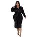 Women's Clothing Nightclub Clothes Reflective Silk Pleated Strap Shirt Dress_ecoleips.com