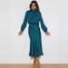 2025 Summer New High-End Satin Long Sleeve Elegant Socialite Style Women's Evening Dress_ecoleips.com