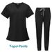 Women's Clothing Washing Clothes, Operating Room Isolation Clothes, Work Clothes, Short Sleeved Female Doctors, Long Sleeved Doctor Clothes_ecoleips.com