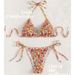 Women's Clothing Spot Sexy Three Point Strap Bikini Suit_ecoleips.com