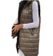 Women'S solid color temperament commuter cardigan hooded vest single-breasted sleeveless pocket mid-length coat_ecoleips.com