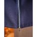 Summer Women's Style Two Piece Set Navy Blue Sports Cardigan And Elastic Waist Casual Pants Short Sleeve_ecoleips.com