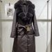 Elegant Long Down Coat With Detachable Fox Fur Collar – Premium Goose Feather Jacket For Women, Fashionable & Warm Winter Outerwear_ecoleips.com