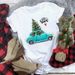 European And American Cross-border Foreign Trade Wholesale Clothing Christmas-themed Round-neck Plus-size Short-sleeve_ecoleips.com