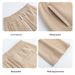 Orange Fleece-Lined Thickened Scimitar Wide-Leg Pants For Women Autumn Winter New Casual Design High-Waisted Sports_ecoleips.com