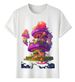Women's T-Shirts T-shirt Muscle Freaks Mushroom House Fantasy Style_ecoleips.com