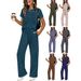 2026 New Spring/Summer European American Wish Cross-Border Women's Clothing Set: Short-Sleeve Casual Long And_ecoleips.com