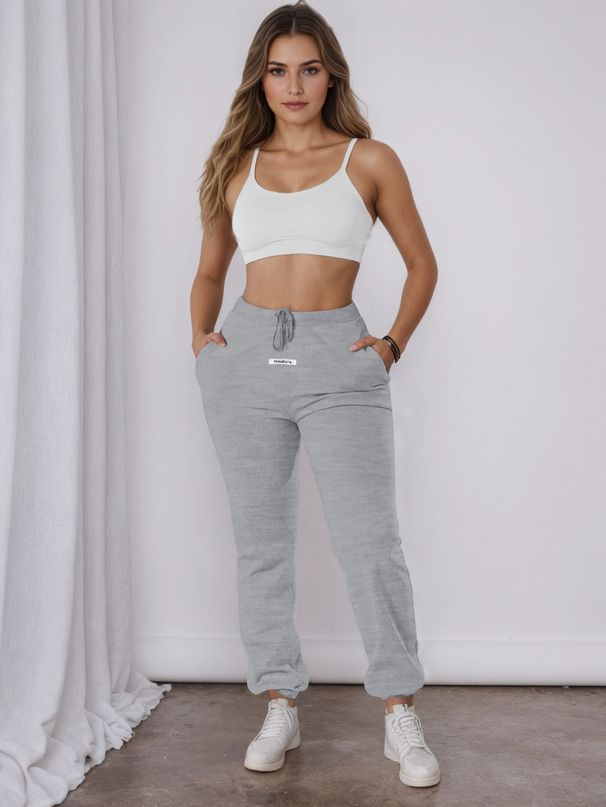 High-Waisted Drawstring Lounge Pants For Women – Oversized Straight-Leg Casual Pants (12 Colors, S-XL)_ecoleips.com