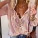 Women's Temperament Pullover Loose Printed Lace Shirt Solid Color European American Style Commuting Top_ecoleips.com