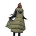 Women's Autumn And Winter Down Cotton Vest Hooded Sleeveless Cotton Waistcoat Warm Vest Mid Length Cotton Vest Women_ecoleips.com