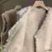 Aria Basics Lamb Wool Vest For Women, Sheepskin Integrated, 2025 Autumn Winter New Fashionable Outerwear, Versatile Thickened Vest,_ecoleips.com