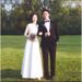 Satin Round-neck Light Dre, Long White Imple Foret-tyle Bridal Gown For Travel Photography, Leevele Wedding_ecoleips.com