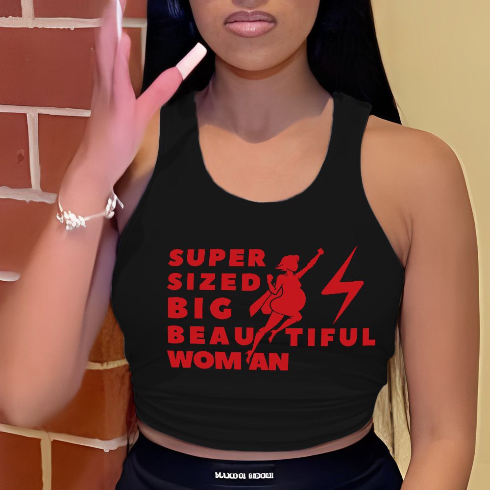 Women's Red Camisole Sports Vest Top Casual Elegant Fashion Tees Polyester Spring/Autumn Summer Regular Size_ecoleips.com