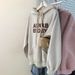 Real Shot Of Foreign Trade: Women's Lightweight Long-sleeve Sweatshirt Elaborate Letter Embroidery, New Spring/autumn_ecoleips.com
