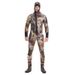 Aria Basics Hooded Thermal Wetsuit For Men Women, 5mm, Zippered, Hooded, Cold-proof Surfing Diving Suit, Fleece-lined And Thickened_ecoleips.com
