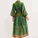 2026 Spring New Women's Clothing Cross-Border European And American Dresses Printed Tie-Up Cardigan Long Skirt_ecoleips.com
