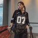 Vintage Football Jersey Men's Short Sleeve T-Shirt - Breathable Mesh, Quick-Dry, V-Neck Design For Summer Sports_ecoleips.com
